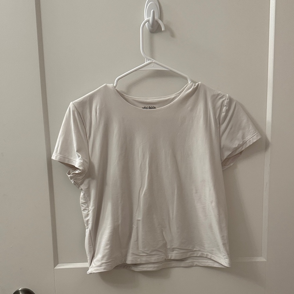 Wild Fable Cream Crop Top